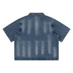 Unisex A.B. Vintage Reflections Full-Zip Denim Shirt