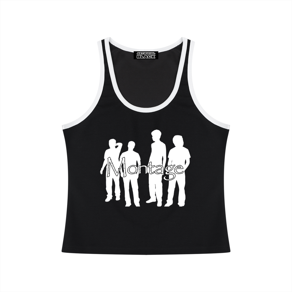 Women's Montage Music Cropped Tank