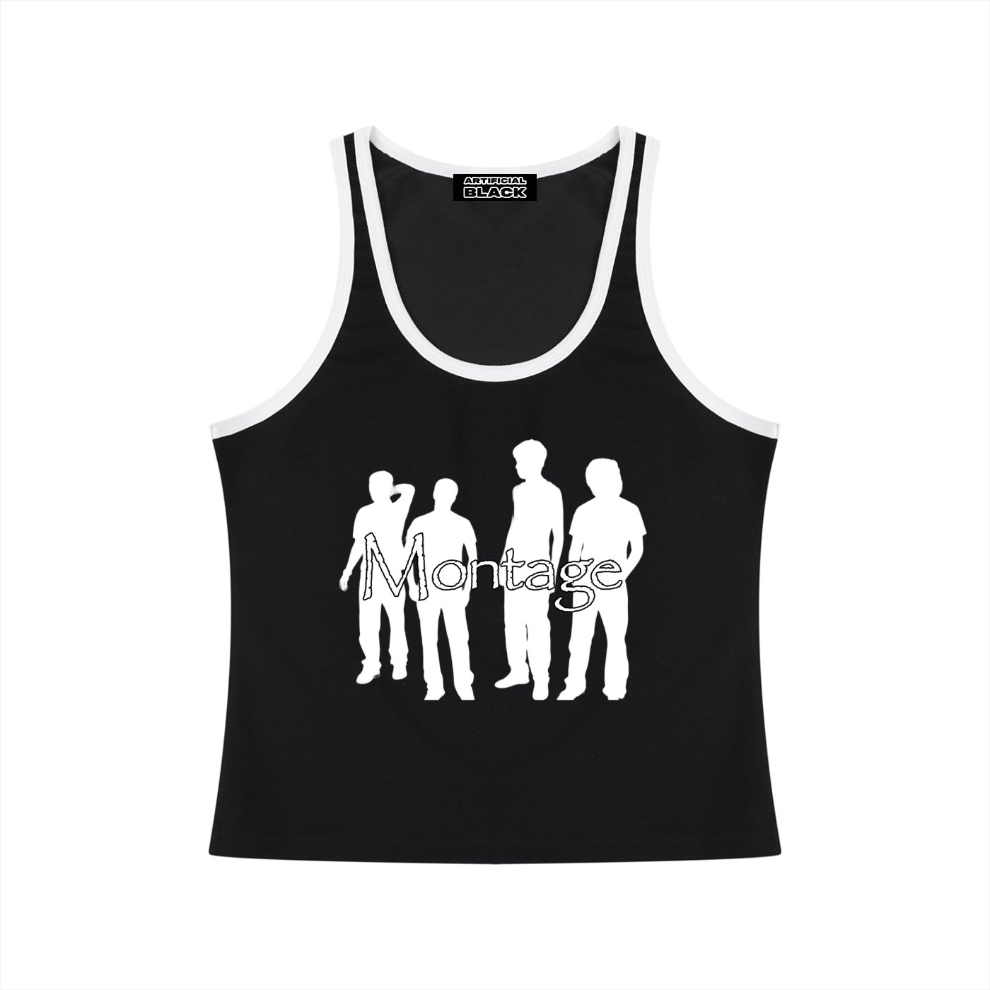 Women's Montage Music Cropped Tank
