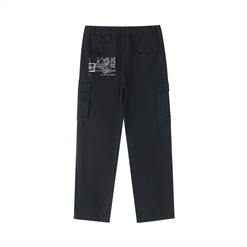 Pantalon cargo unisexe D.S.T.F. en service