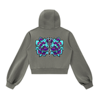 Women’s Vintage Wash Full Zip Sharkollidescope Hoodie