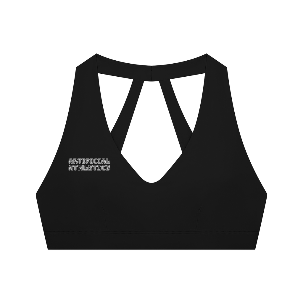 Women's Halter Cropped Sports Bra