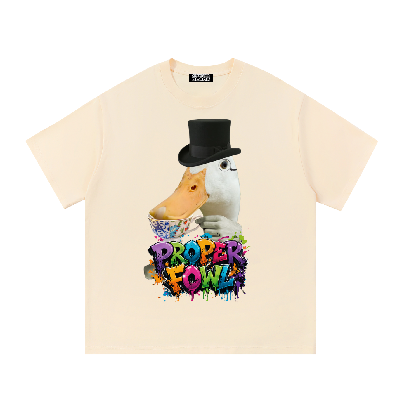 Proper Fowl Graffiti T