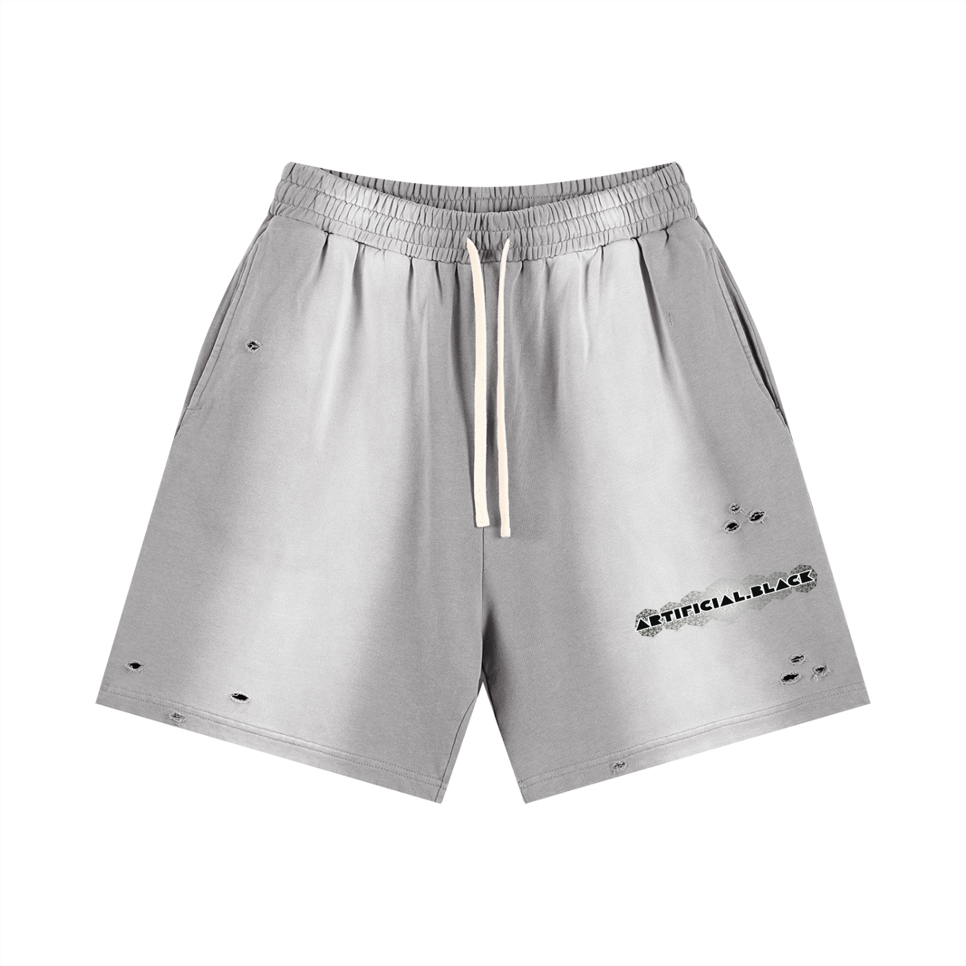 Sun Fade Distressed Shorts