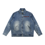 Future Vintage Murder Ink Tattoos Denim Jacket