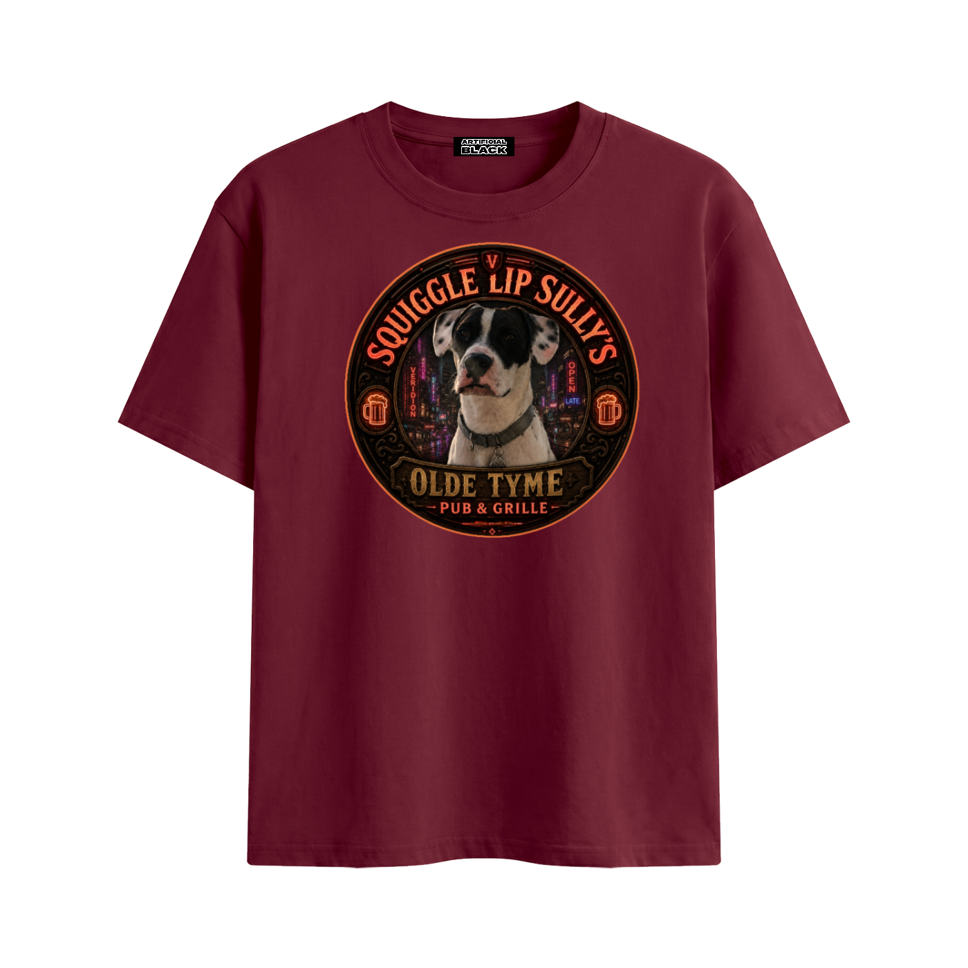 Unisex Squiggle Lip Sully's T