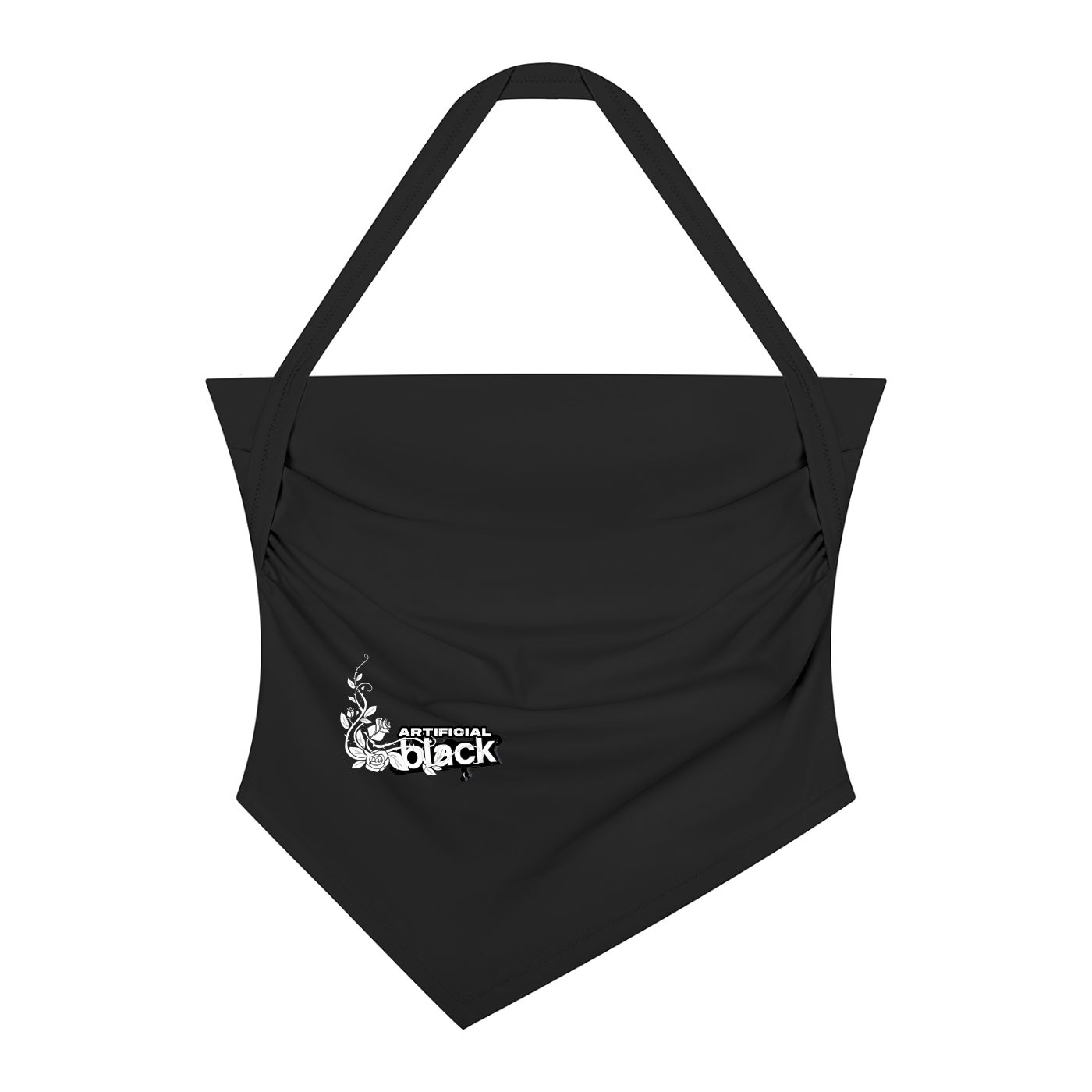 Time Vines Halter Neck Yoga Tank Top