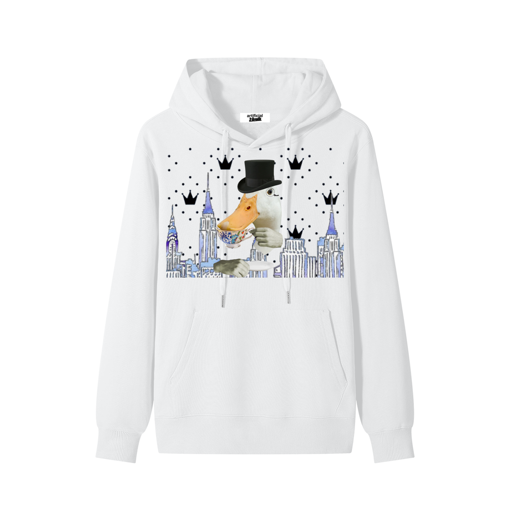 Proper Fowl Ivory Tower Cotton Hoodie