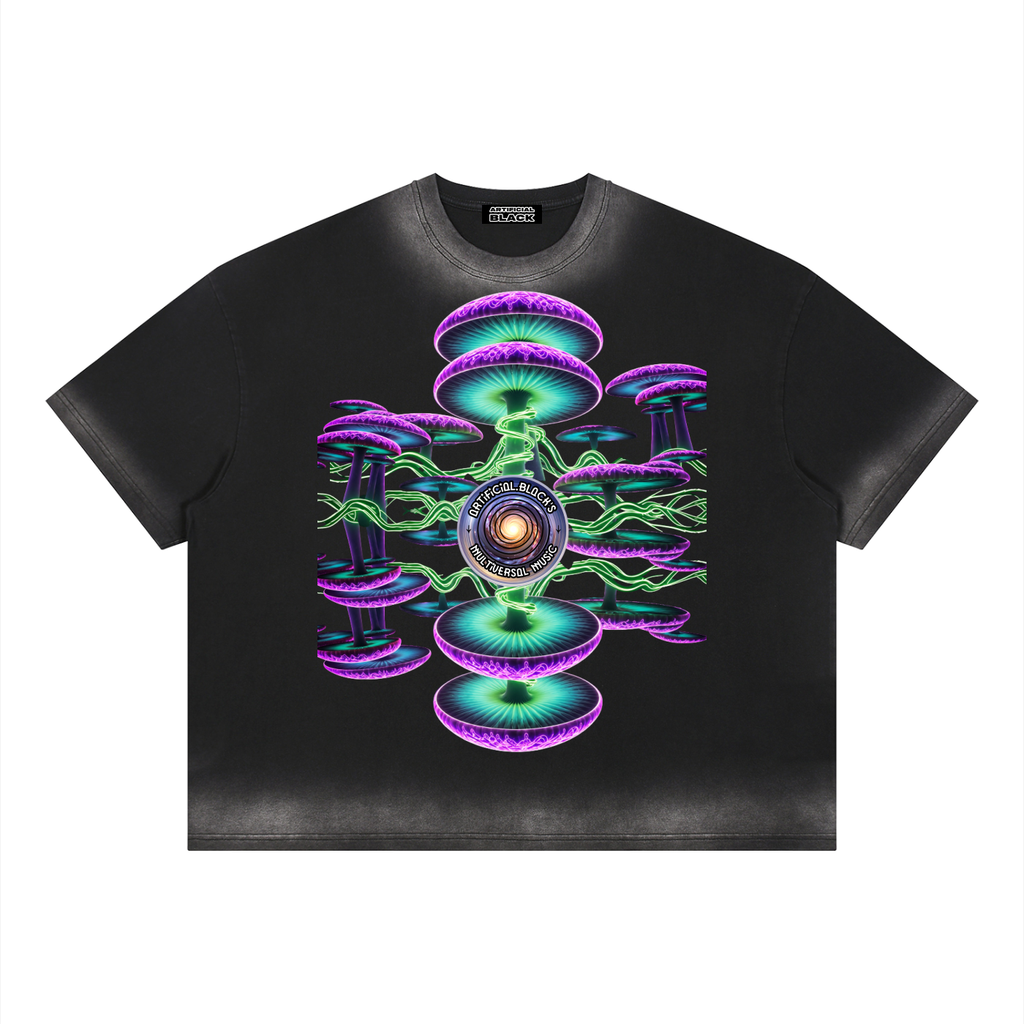 Mushroom Valley Vintage T-Shirt