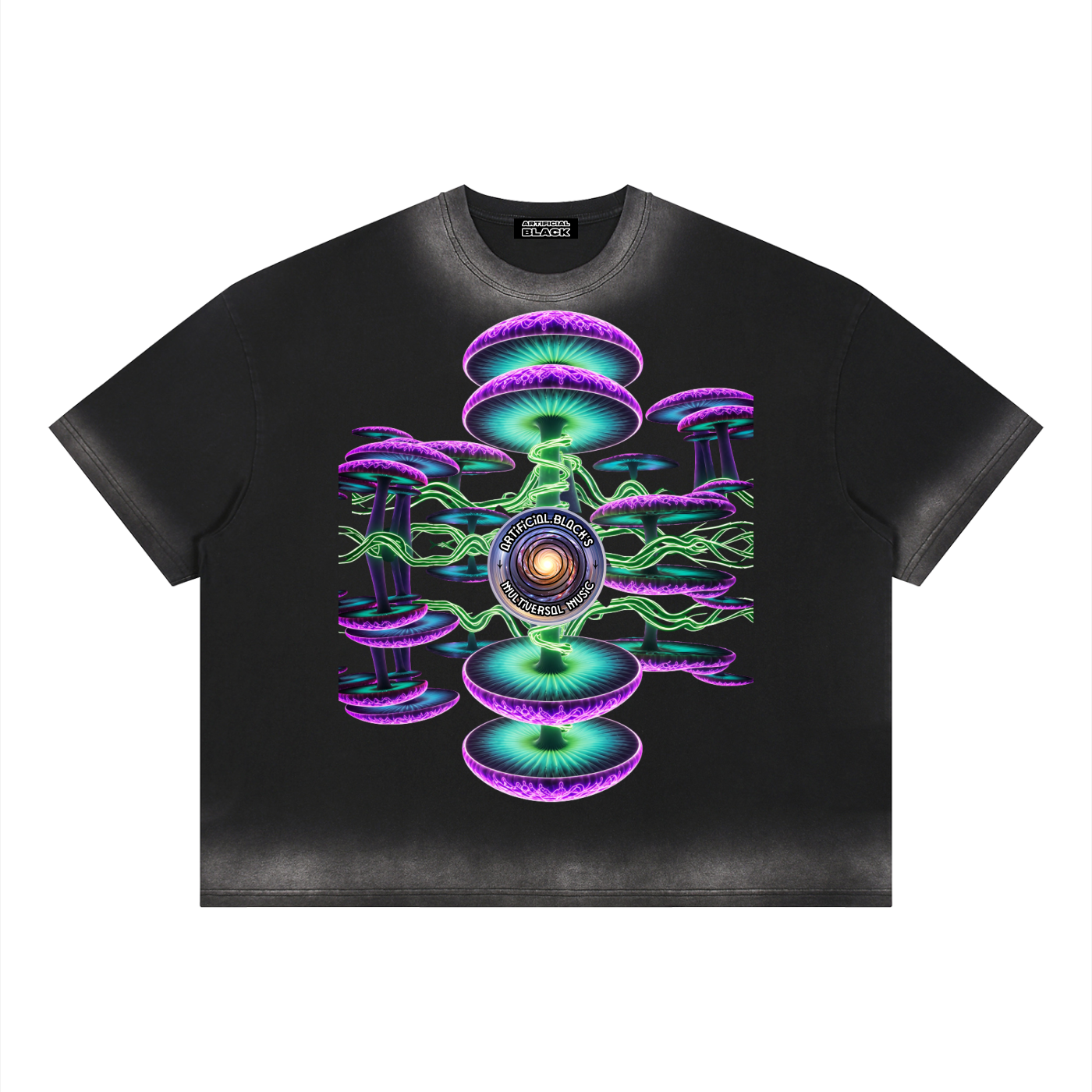 Mushroom Valley Vintage T-Shirt
