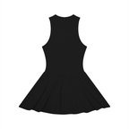 Digital City Nights Sleeveless Full-Zip Dress