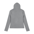 Digitally Enhanced Antimatter Splashed Hooded Long Sleeve T