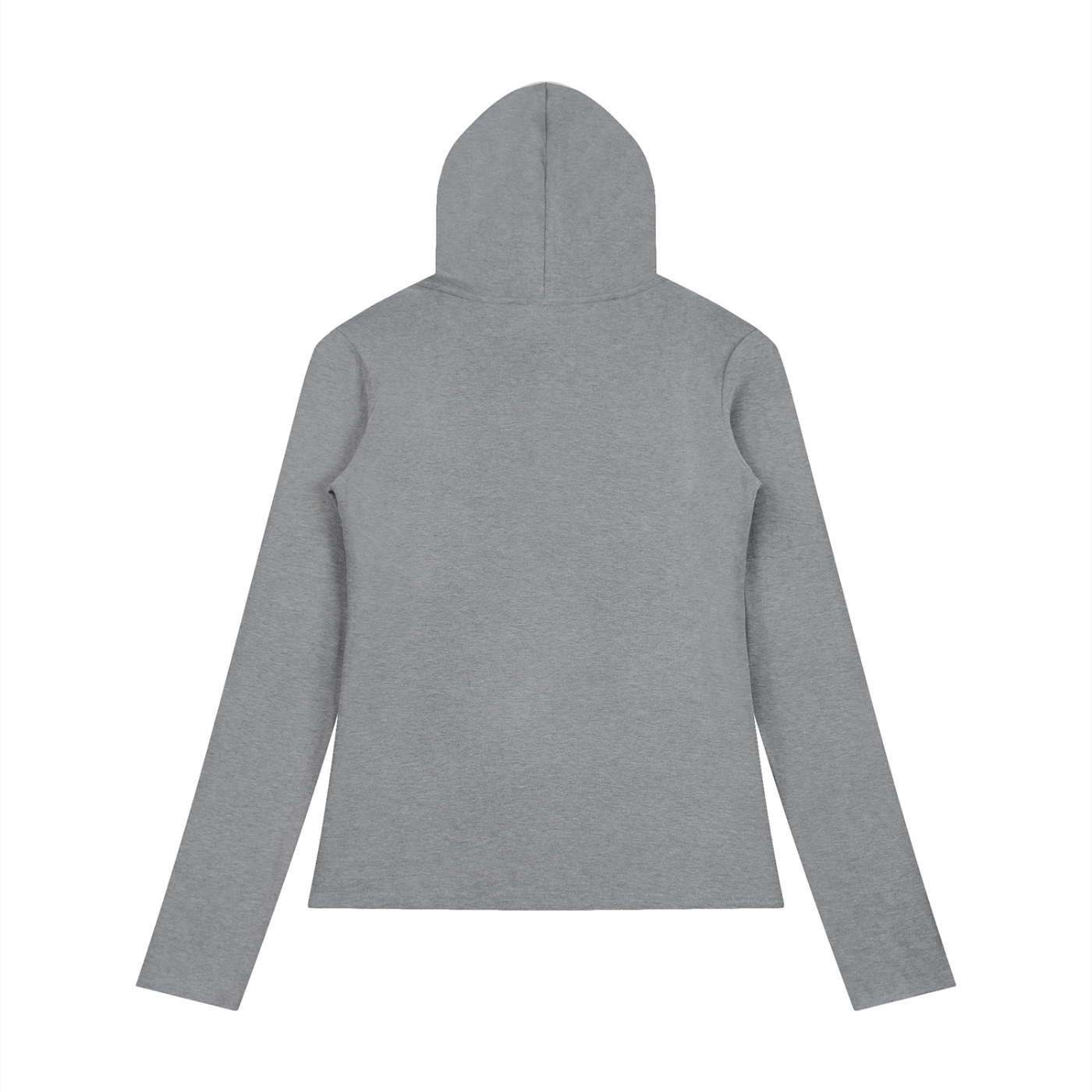 Digitally Enhanced Antimatter Splashed Hooded Long Sleeve T
