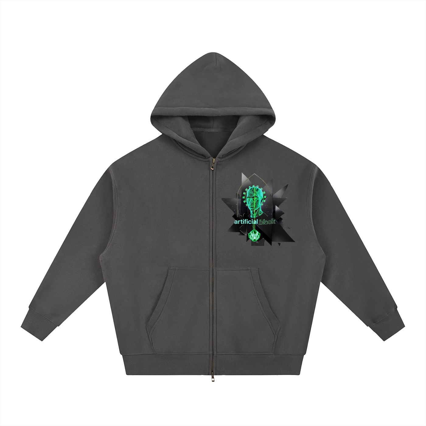 Essential Oversized Fleece Boxy Hoodie