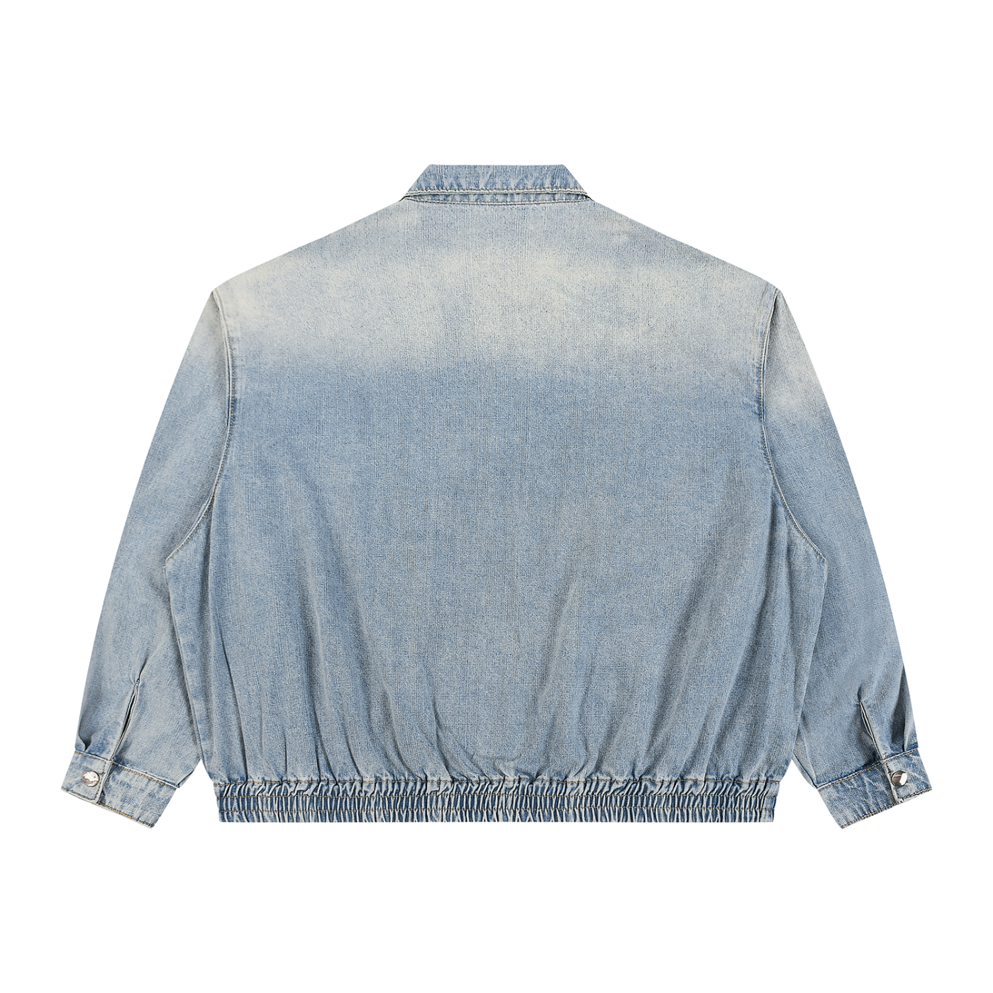 Unisex Vintage Wash Multiversal Music Denim Jacket