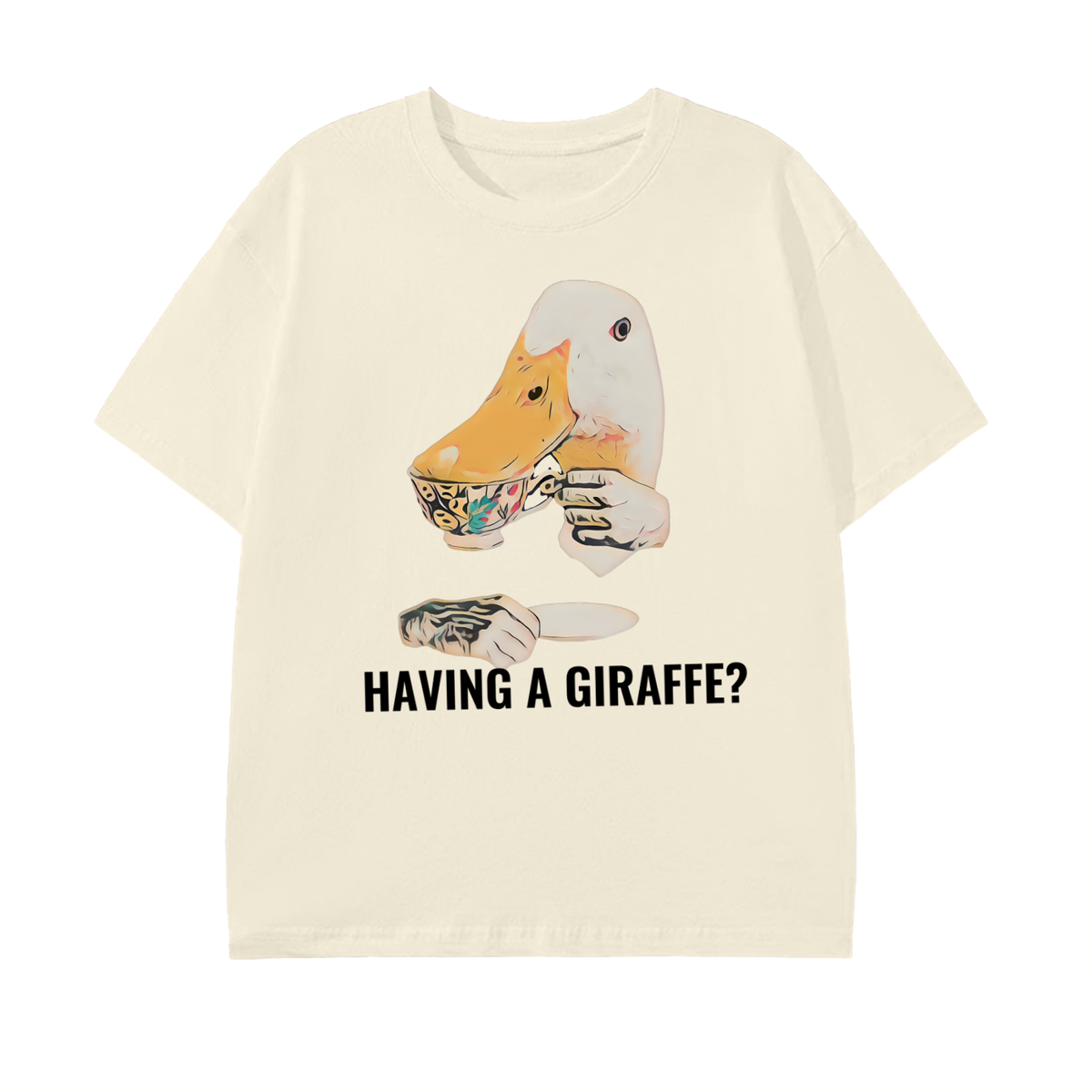 Having A GIRAFFE?"