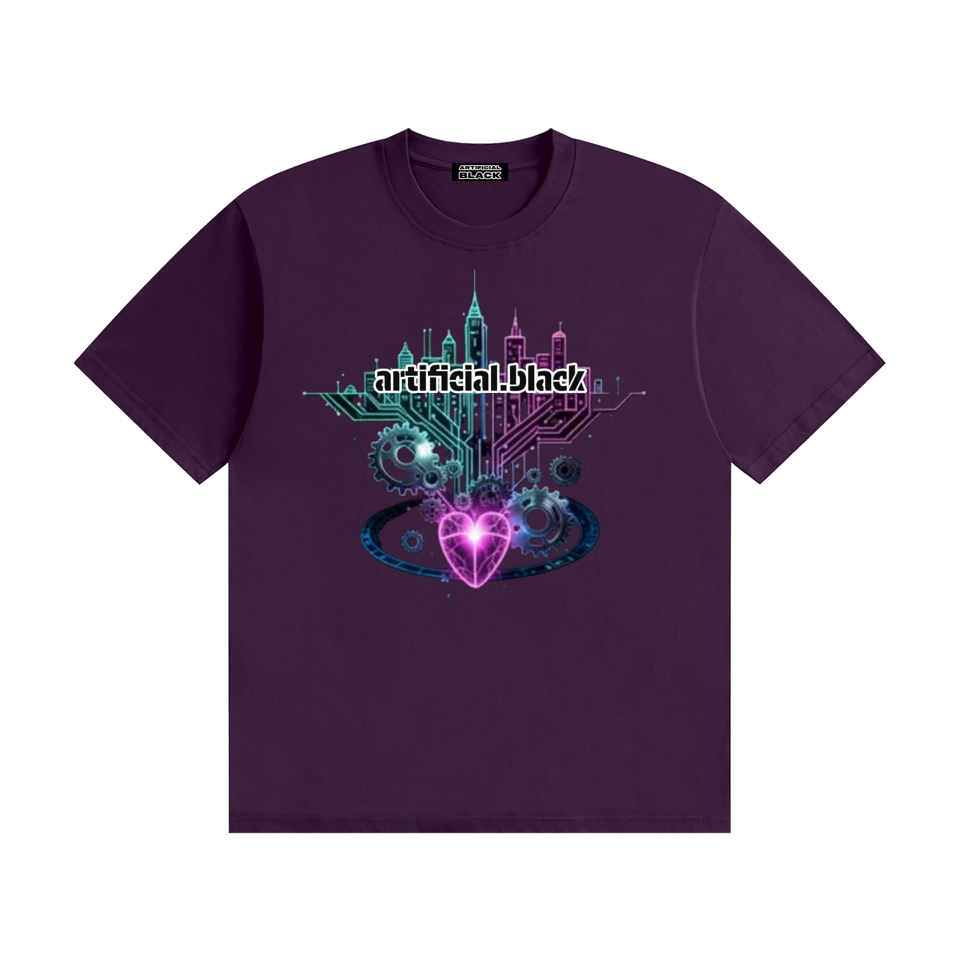 Neon Shadows Seamless T