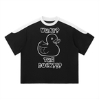 Unisex Color Block Oversized T-Shirt