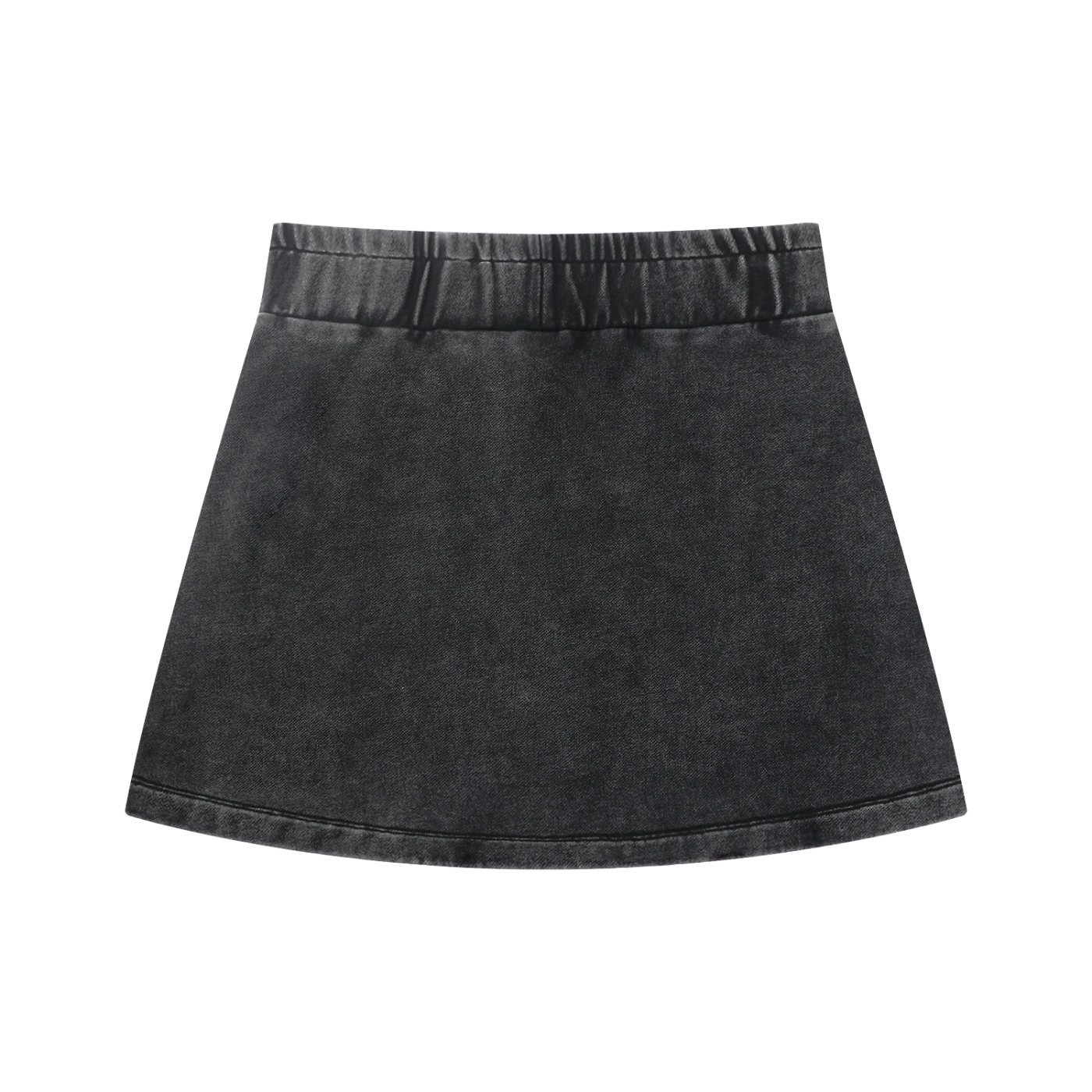 Women's Mineral Wash Mushroom City Mini Skirt