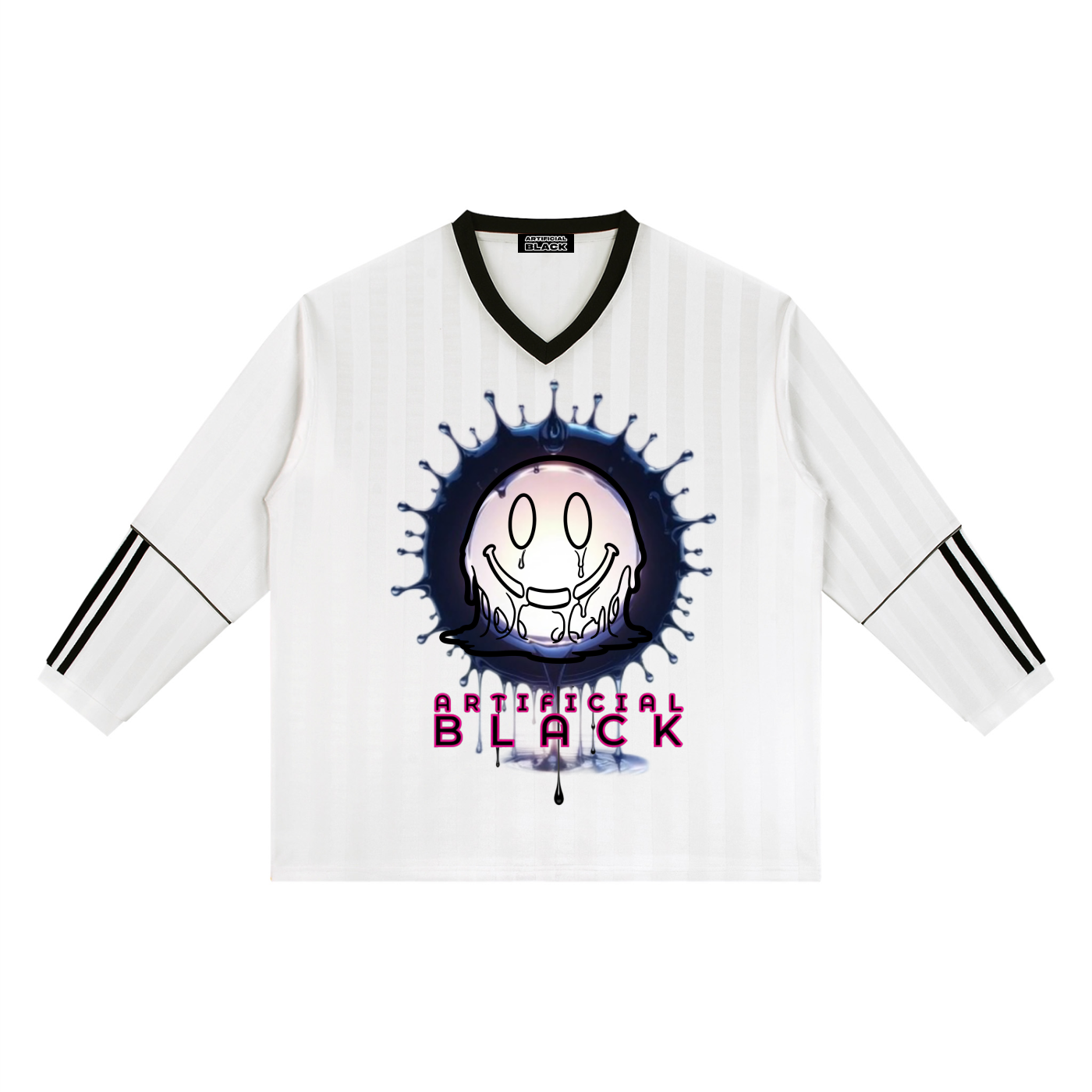 Unisex A.B. Striped Soccer Jersey