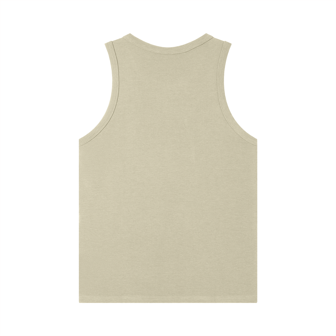 Men's Heavyweight Ribbed Branded Tank Top