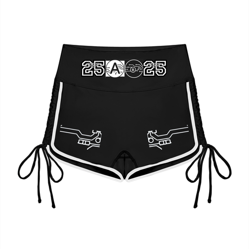 Short de yoga Timelines Artificial Athletics pour femme