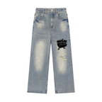Reclaimed'93 Vintage Wash Distressed Denim Jeans