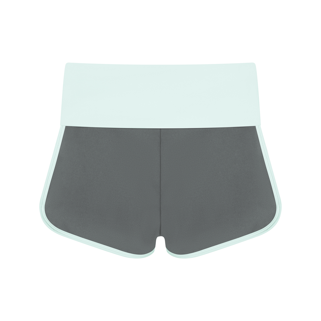 Women’s Artificial Athletics Color Block Yoga Shorts