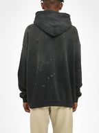 Diamonds In The Rough Frayed Fleece Hoodie