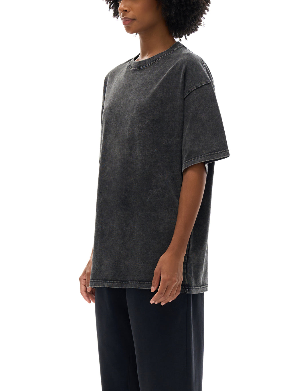 Livingmurals® Remix'd Snow Washed Oversized Cotton T