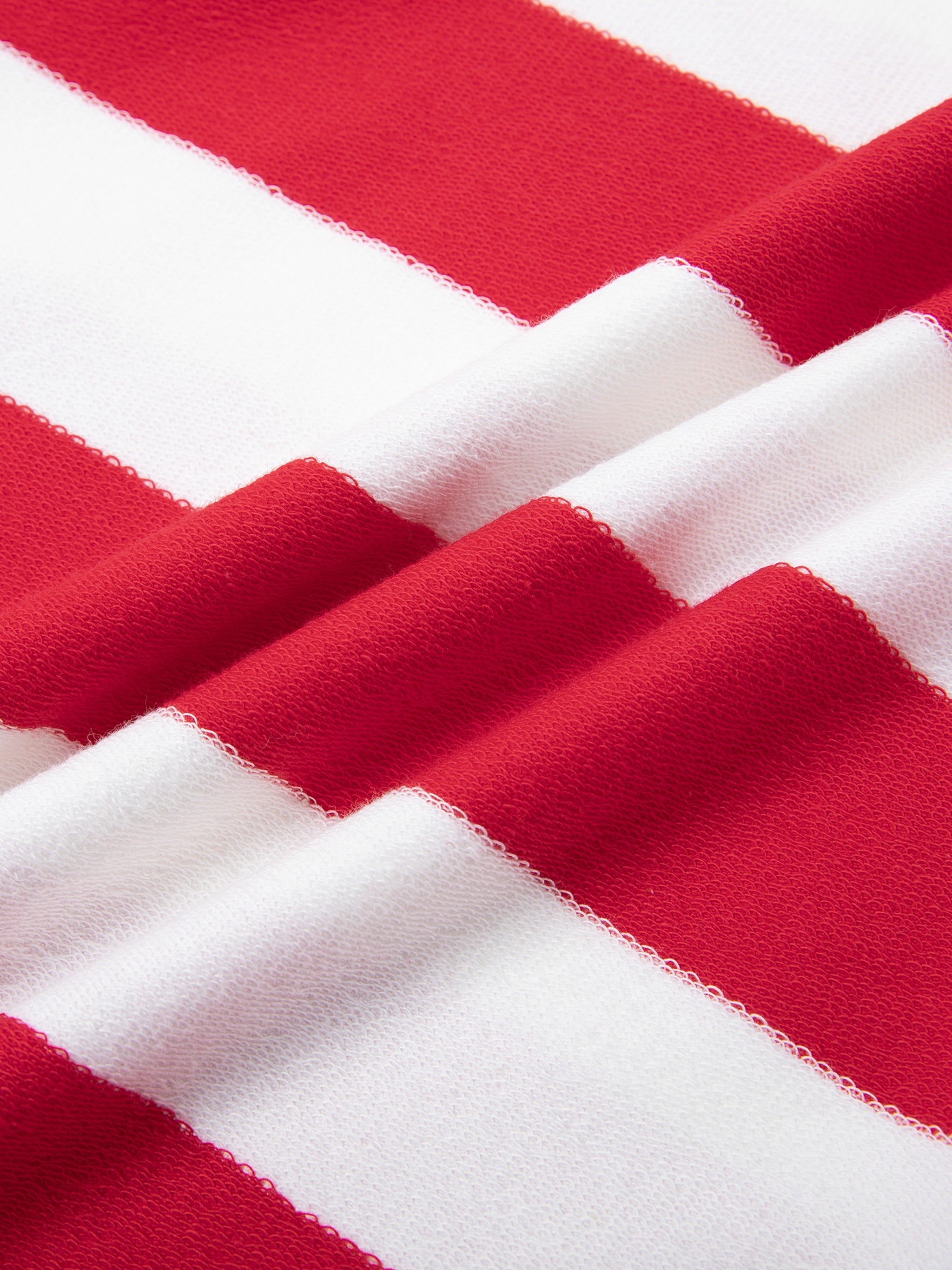 Color Block Stripe Polo Shirt