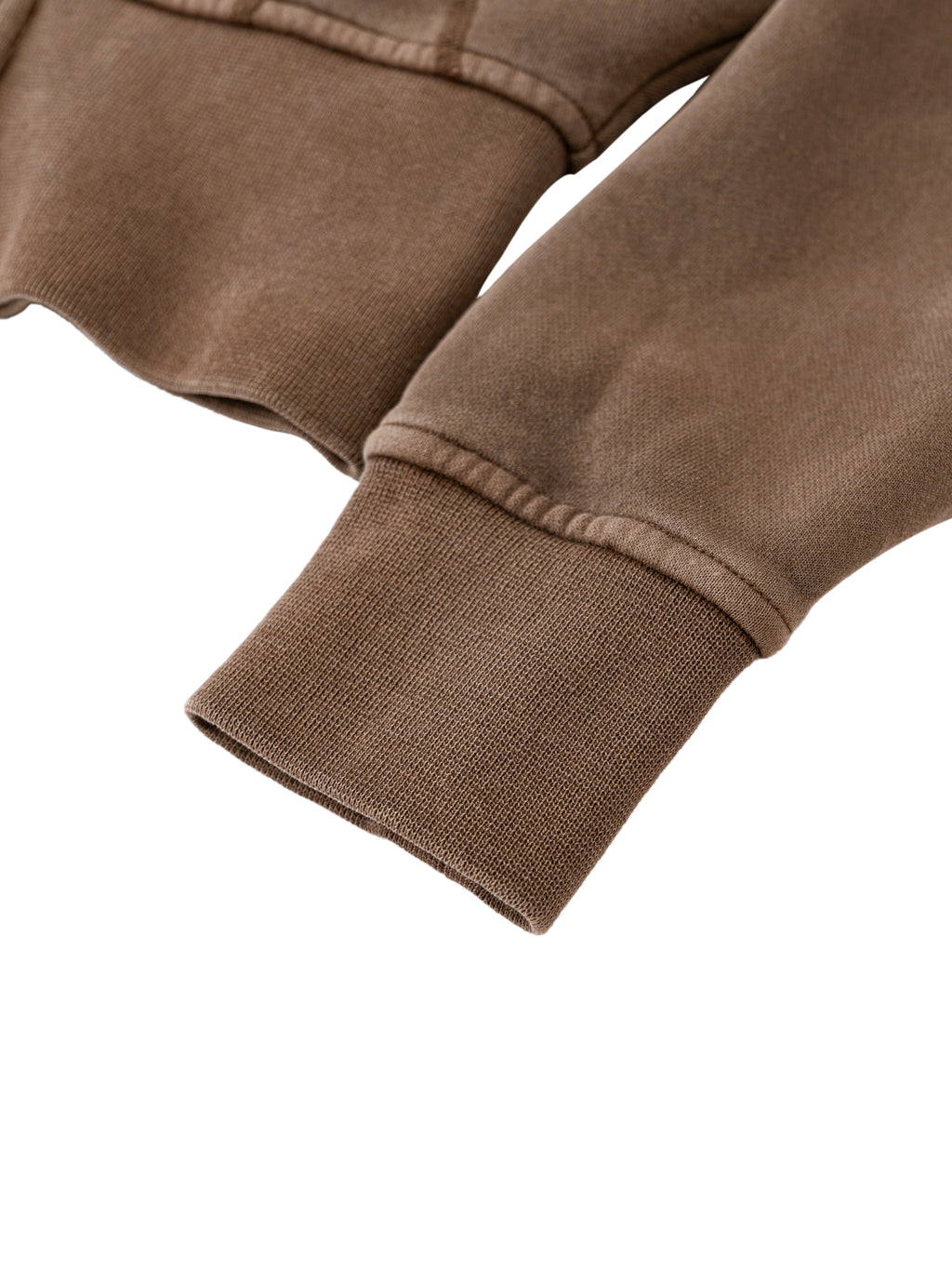 A.B. Standard Issue Vintage Washed Cropped Fleece Hoodie