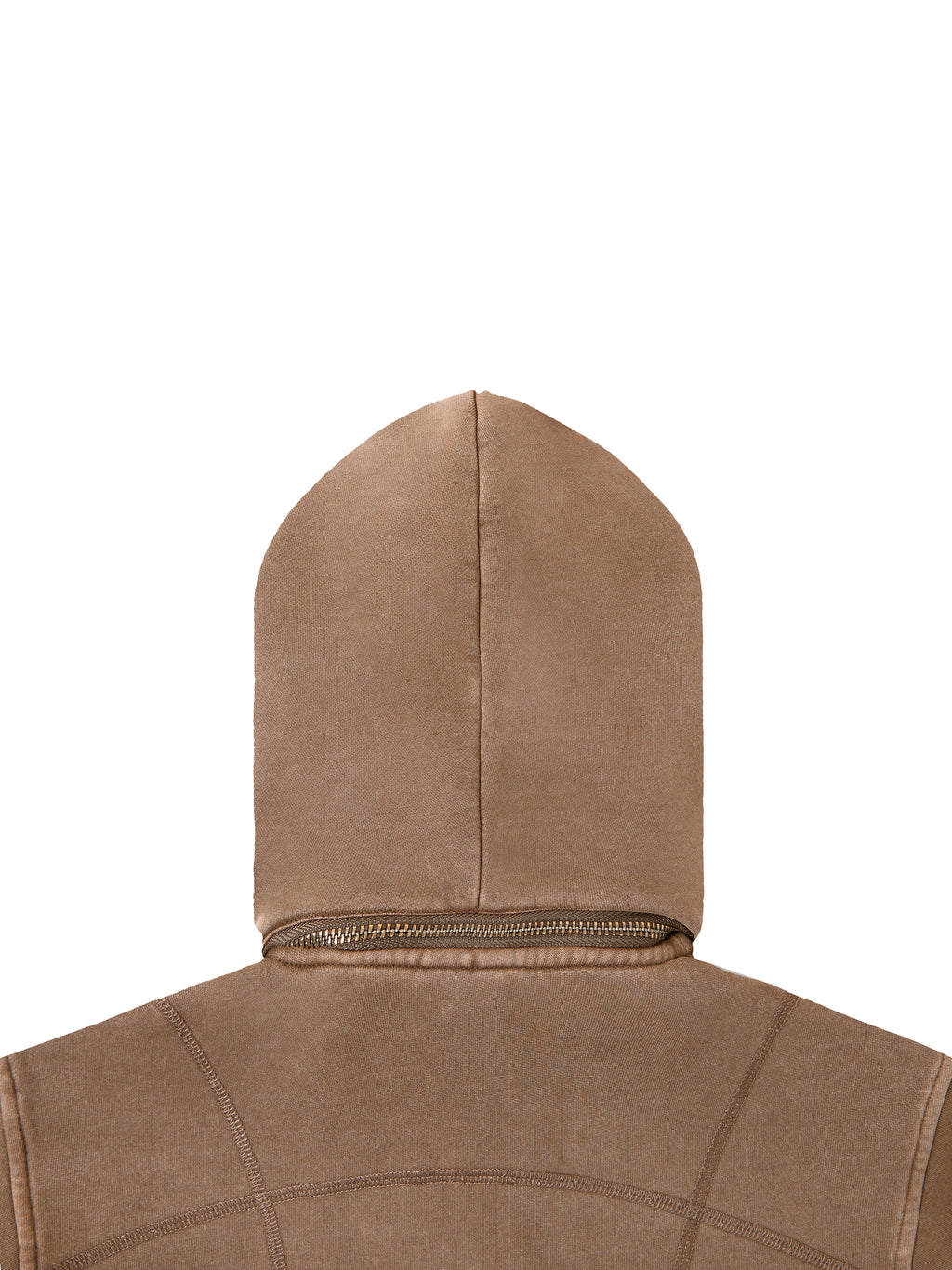 A.B. Standard Issue Vintage Washed Cropped Fleece Hoodie