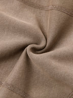 A.B. Standard Issue Vintage Washed Cropped Fleece Hoodie