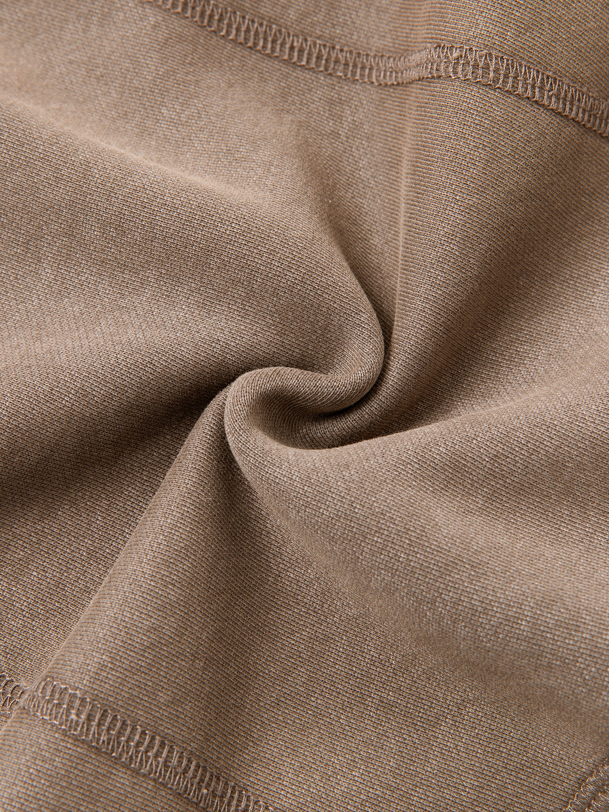 A.B. Standard Issue Vintage Washed Cropped Fleece Hoodie