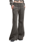 A.B. Standard Issue Vintage Washed Flared Fleece Pants