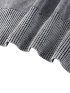 Digital Mineral Wash Oversized Sweater