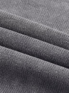 Mineral Wash Balloon Sleeve Cropped Sweater