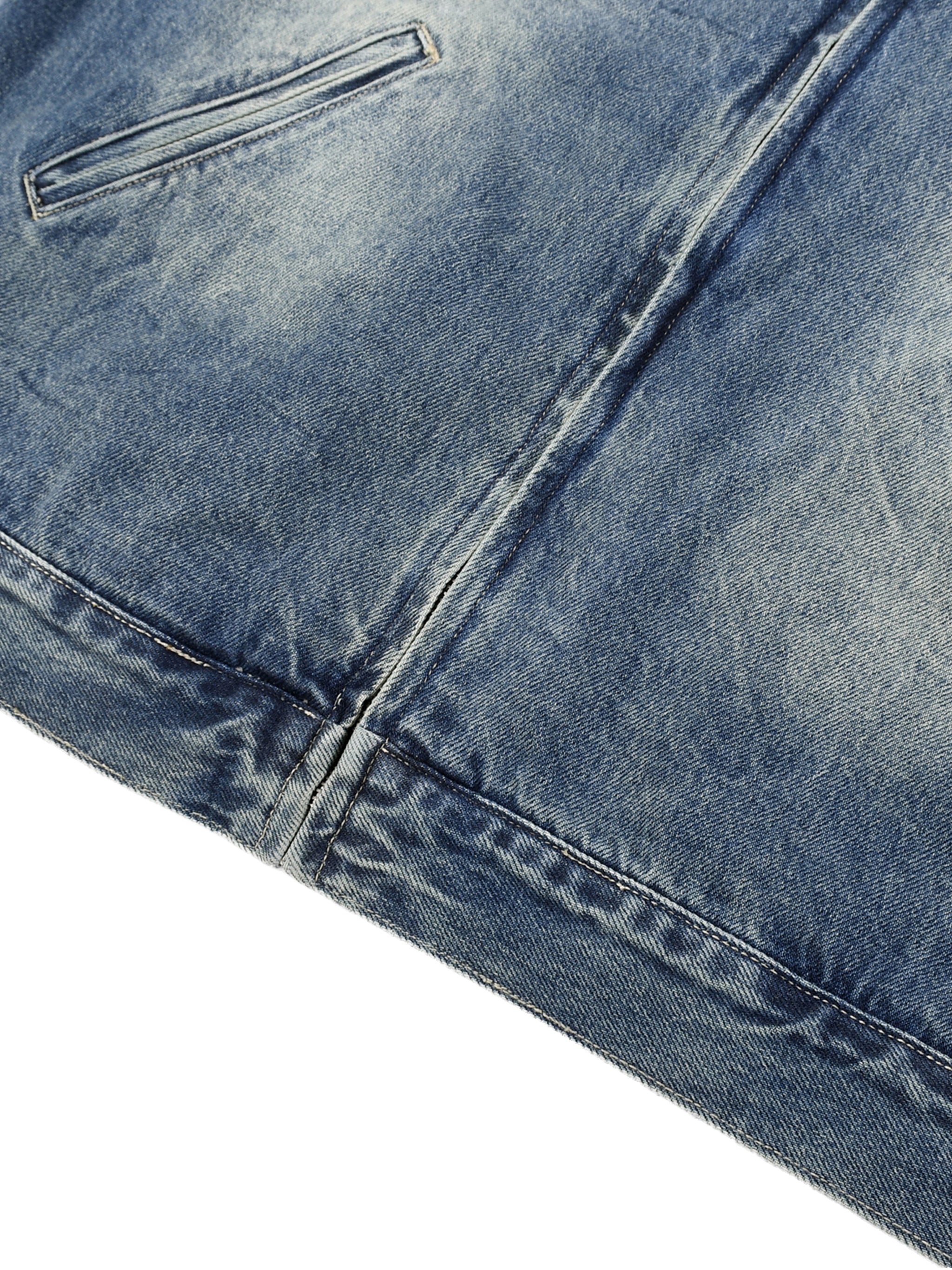 Future Vintage Murder Ink Tattoos Denim Jacket