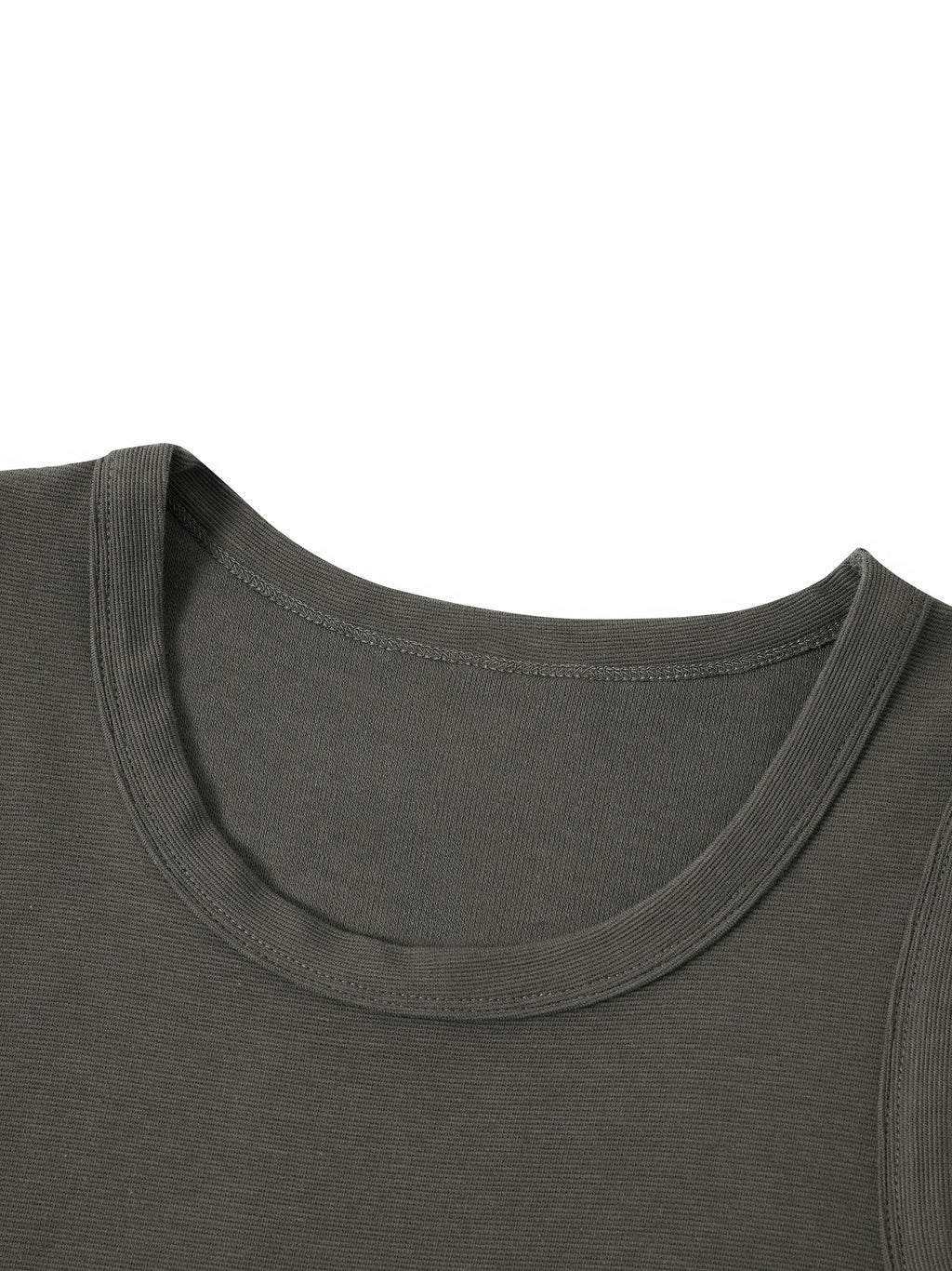 Men's Heavyweight Ribbed Branded Tank Top