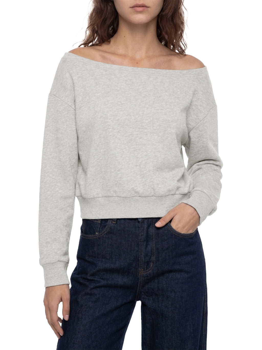 Women's Mechanical Mockingbird Off-Shoulder Sweatshirt
