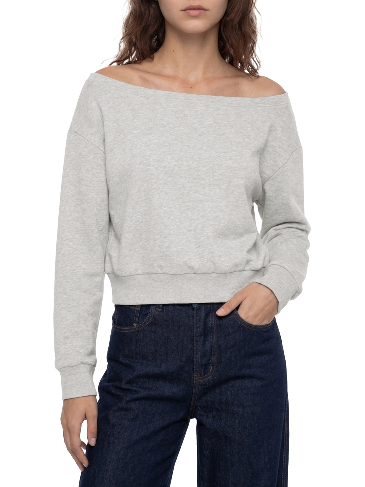 Women's Mechanical Mockingbird Off-Shoulder Sweatshirt