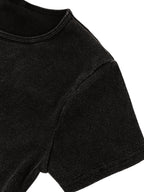 Women's Mineral Wash Crewneck Bodysuit