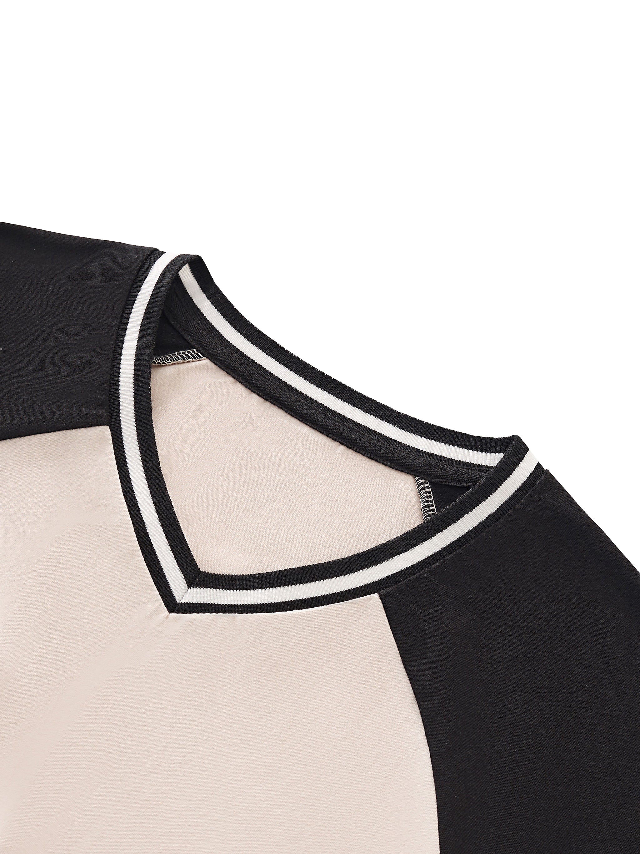 Women's Color Block Ruched T-Shirt