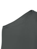 Women's One-Shoulder Crop T-Shirt