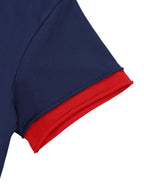 Unisex Boxy Color Block T-Shirt