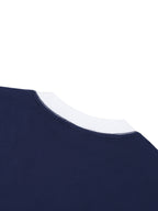 Unisex Boxy Color Block T-Shirt