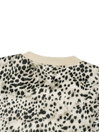 Artificial Experiments Leopard Print Boxy T