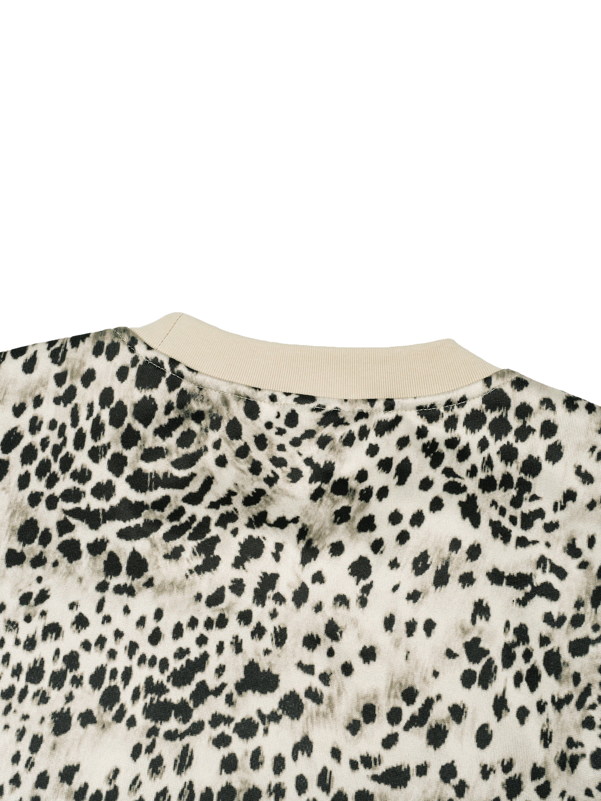 Artificial Experiments Leopard Print Boxy T