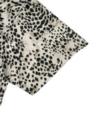 Artificial Experiments Leopard Print Boxy T